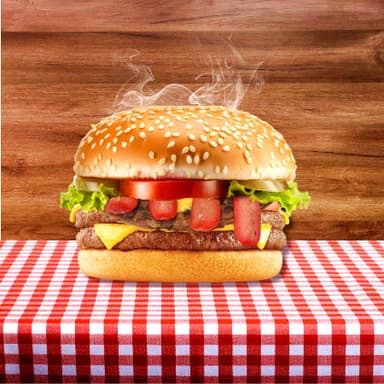 Hamburguesa Doble