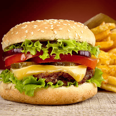 Hamburguesa de Res Grande*