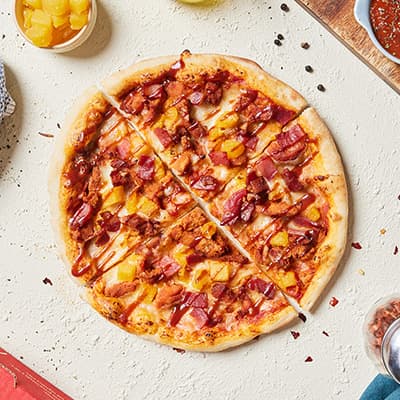 PIZZA CERDO BBQ