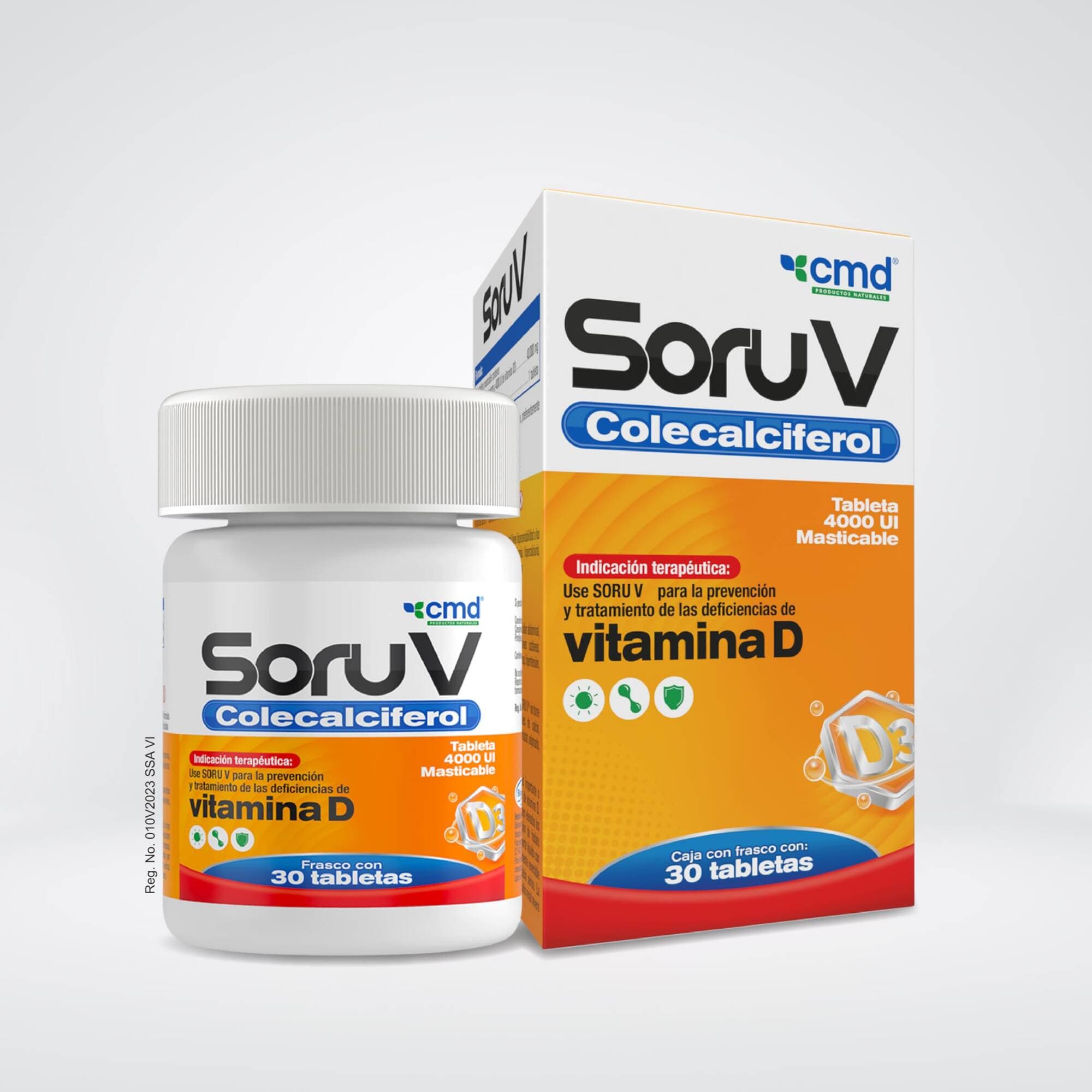 Calciferol 30Tab/Soru V (Vitamina D)