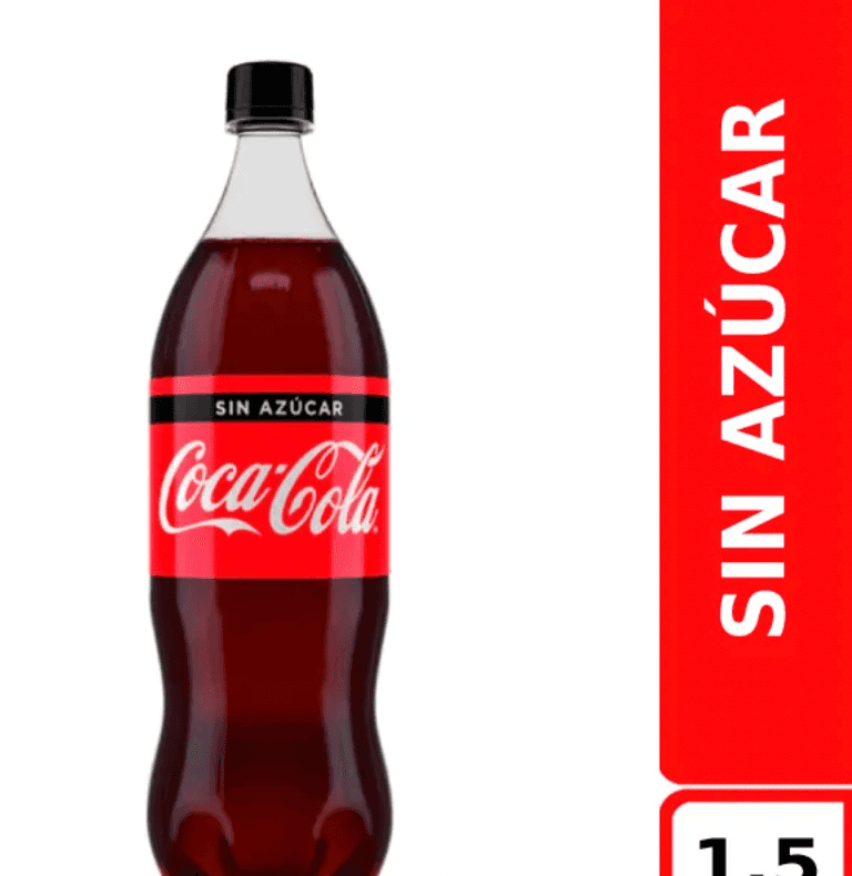 Coca Cola Sin Azucar 1.5 Lts