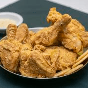 1/4 de pollo + 3 acompañamientos