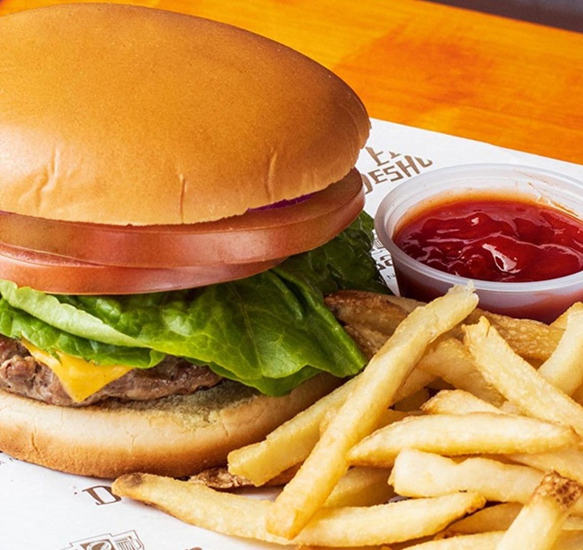 Hamburguesa sencilla de la casa