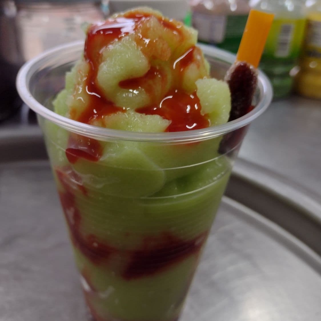 Chamoyada de Manzana Verde