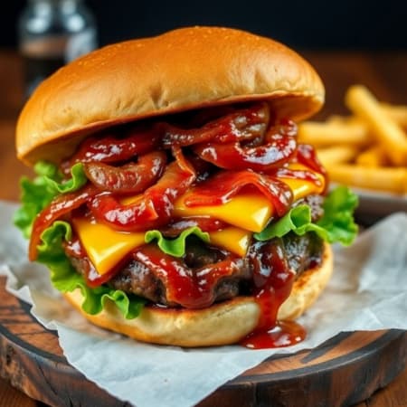 Hamburguesa BBQ