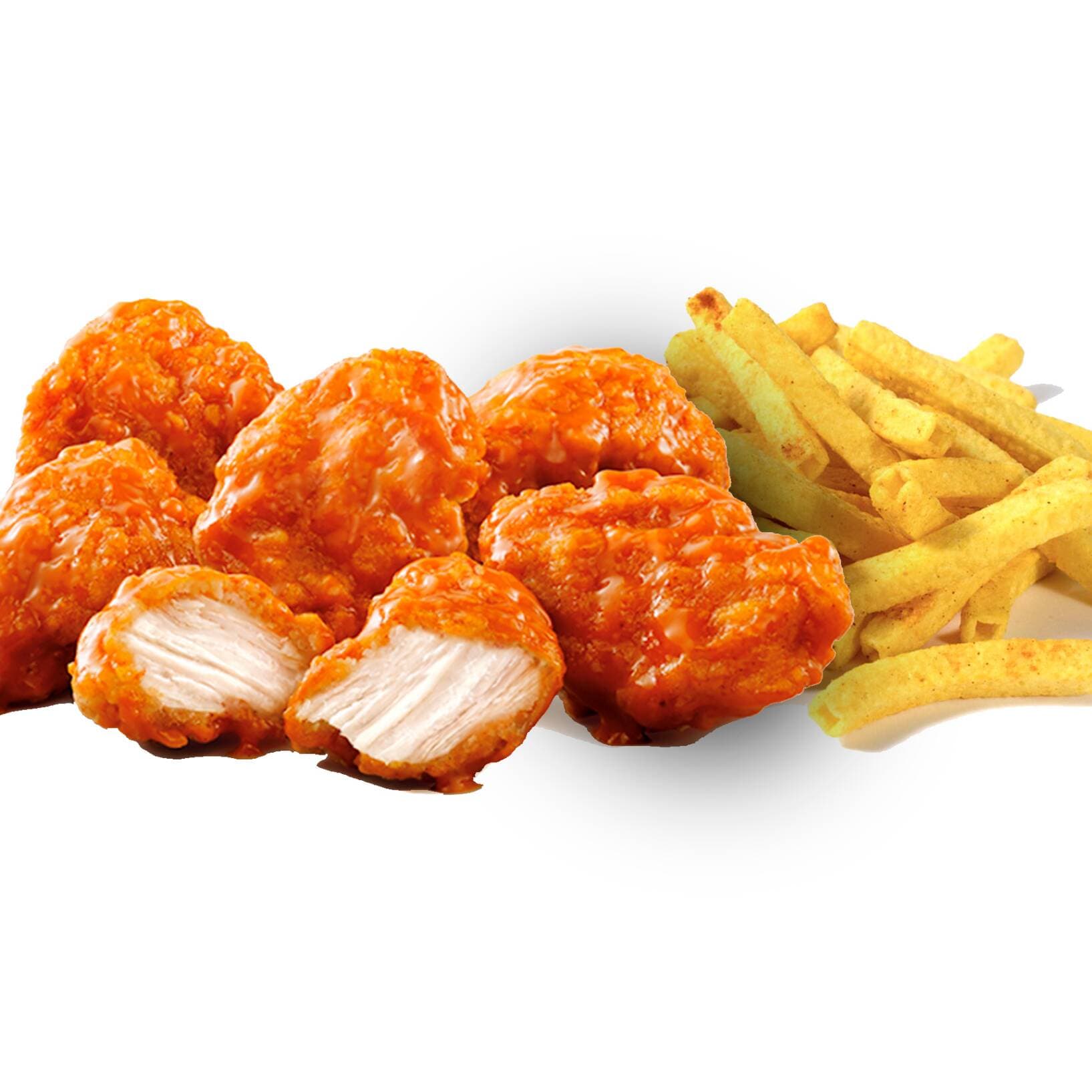 BONELESS 300GR + PAPAS FRITAS