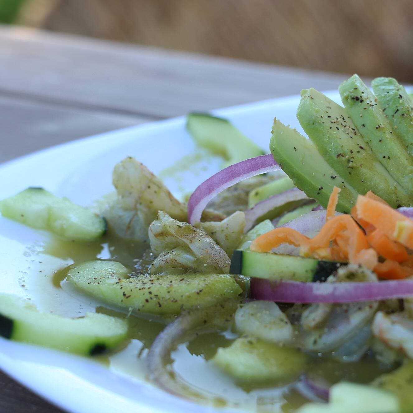 Aguachile Verde de Camarón