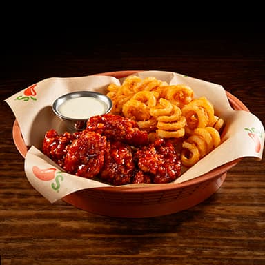 Boneless (5pz) + papas individuales