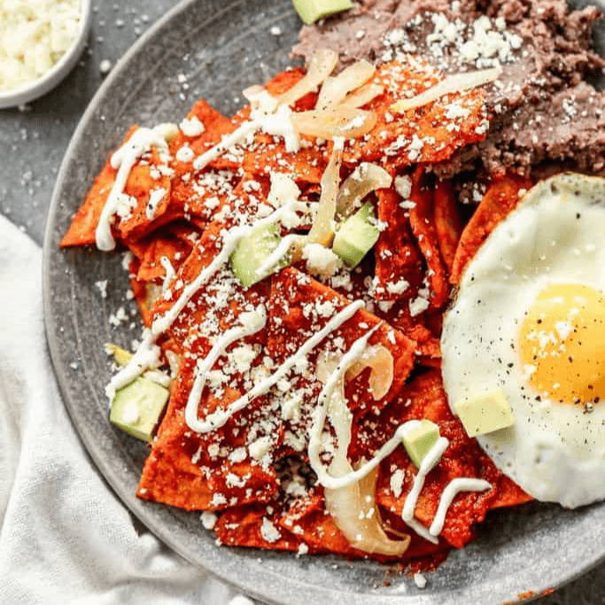 Chilaquiles Rojos