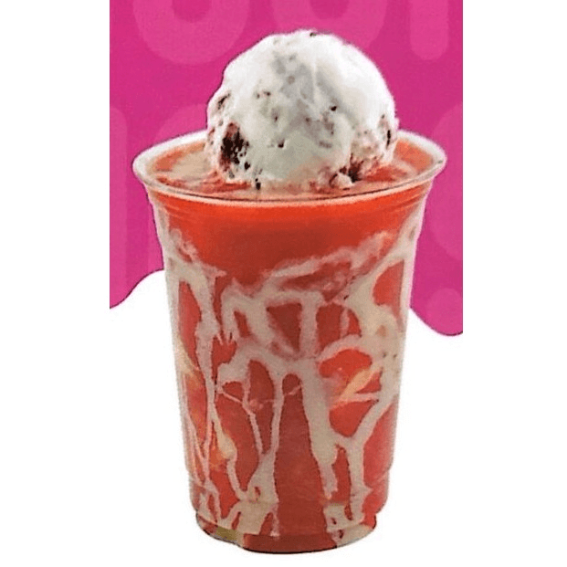 Salpicón con Queso y Helado
