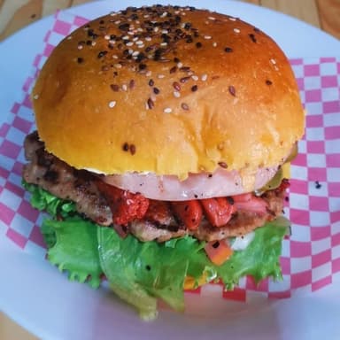 Hamburguesa super chingona