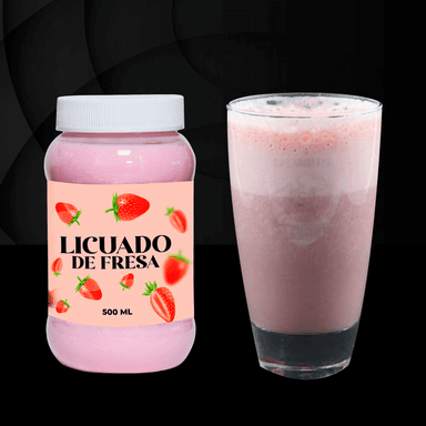 Licuado De Fresa  500 ml