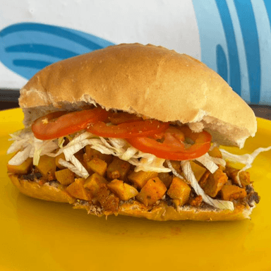 TORTA DE PAPA CON CHORIZO