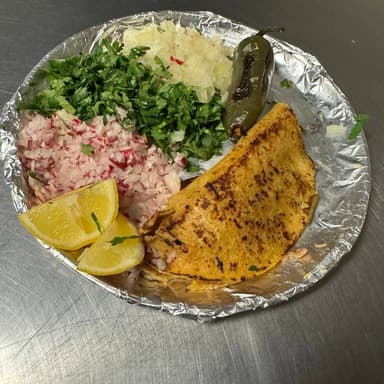Taco Dorado de Maíz