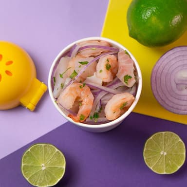 Ceviche mixto 8 oz.