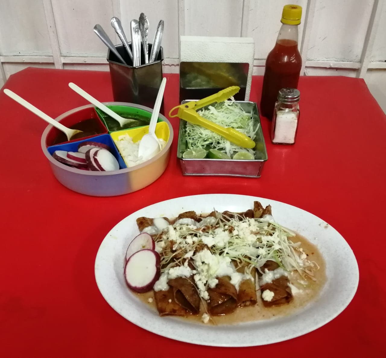 Orden de 5 Enchiladas