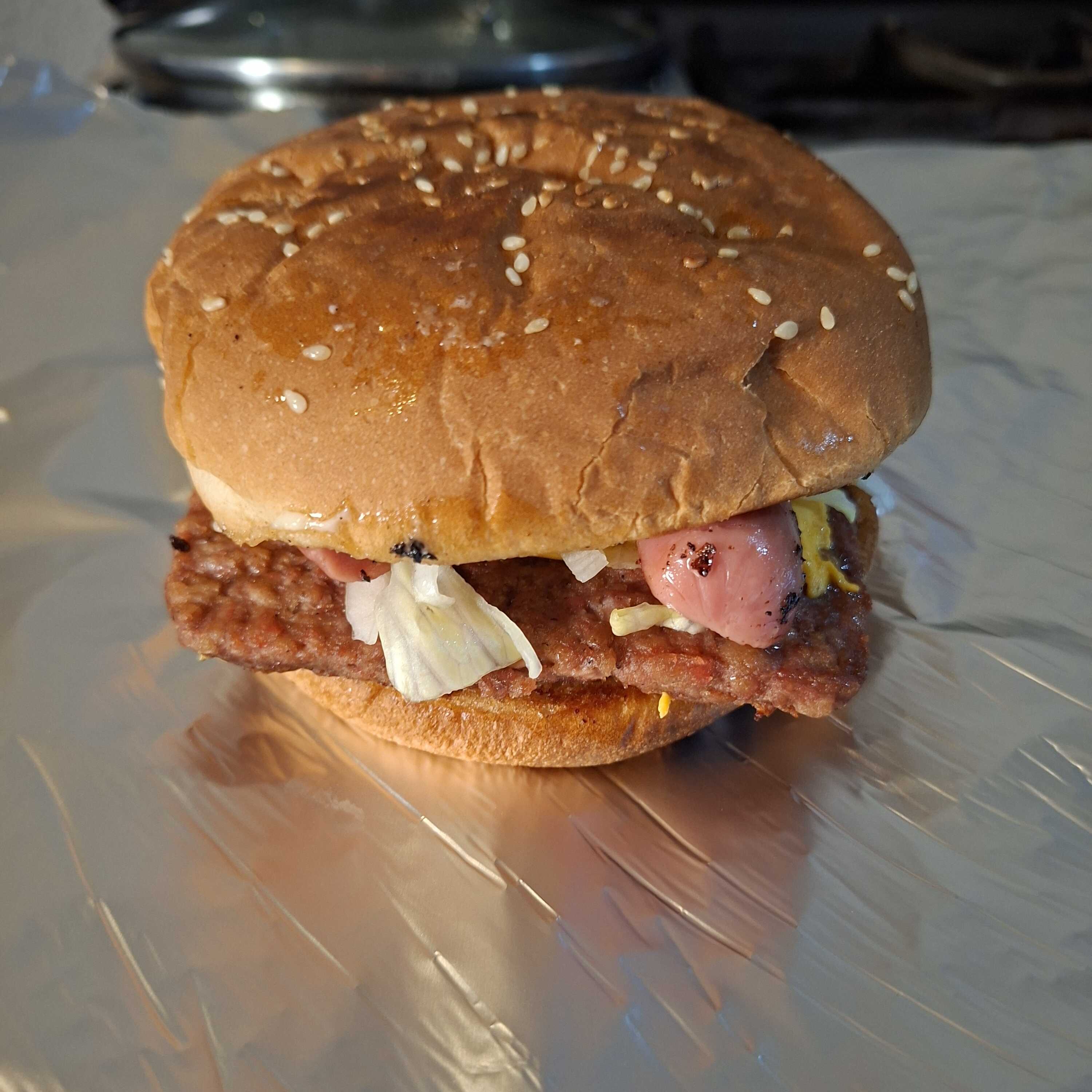 Hamburguesa Sencilla.