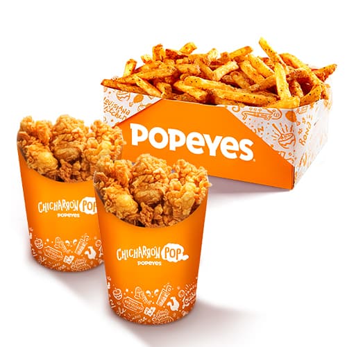 Duo chicharron pop