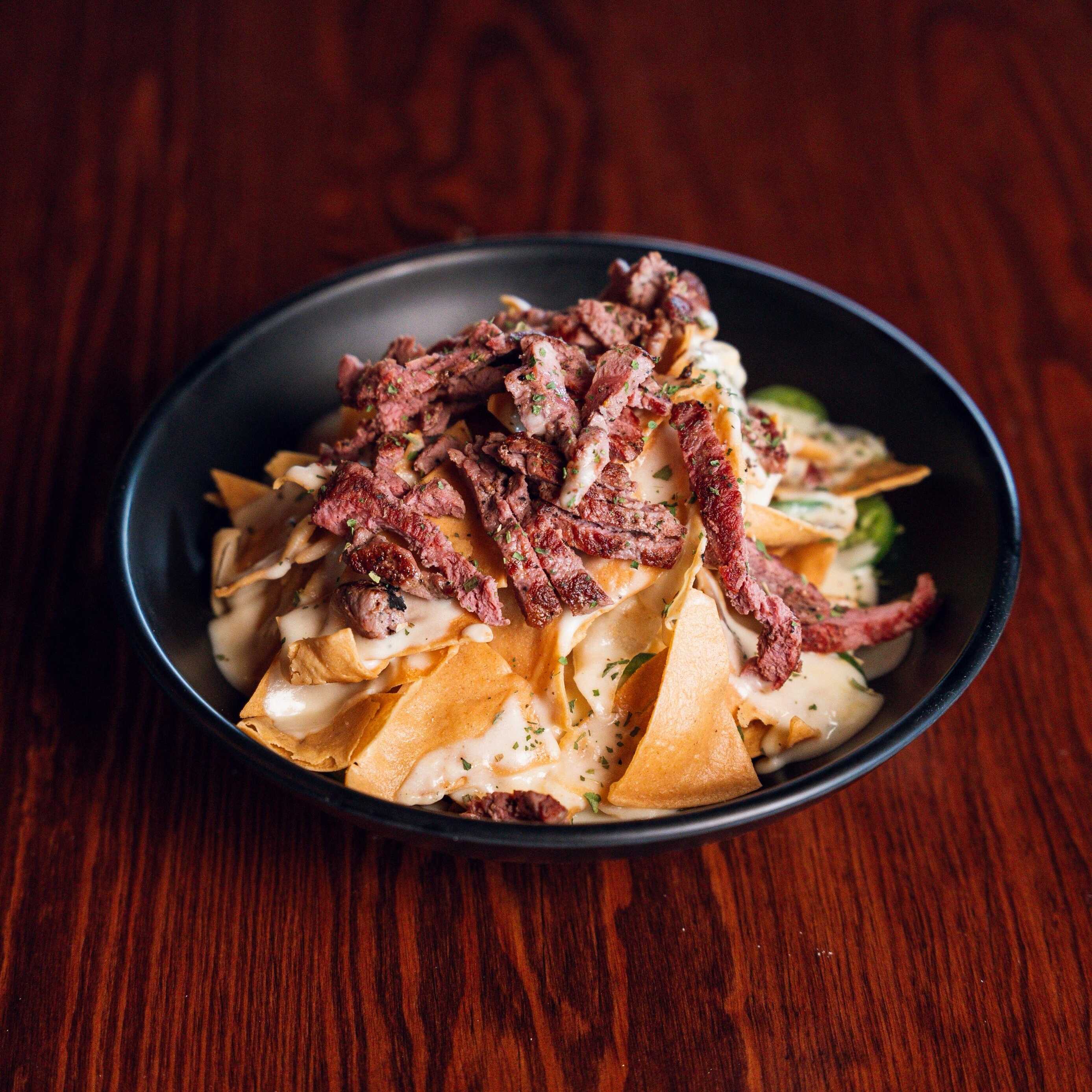 Nachos con Arrachera