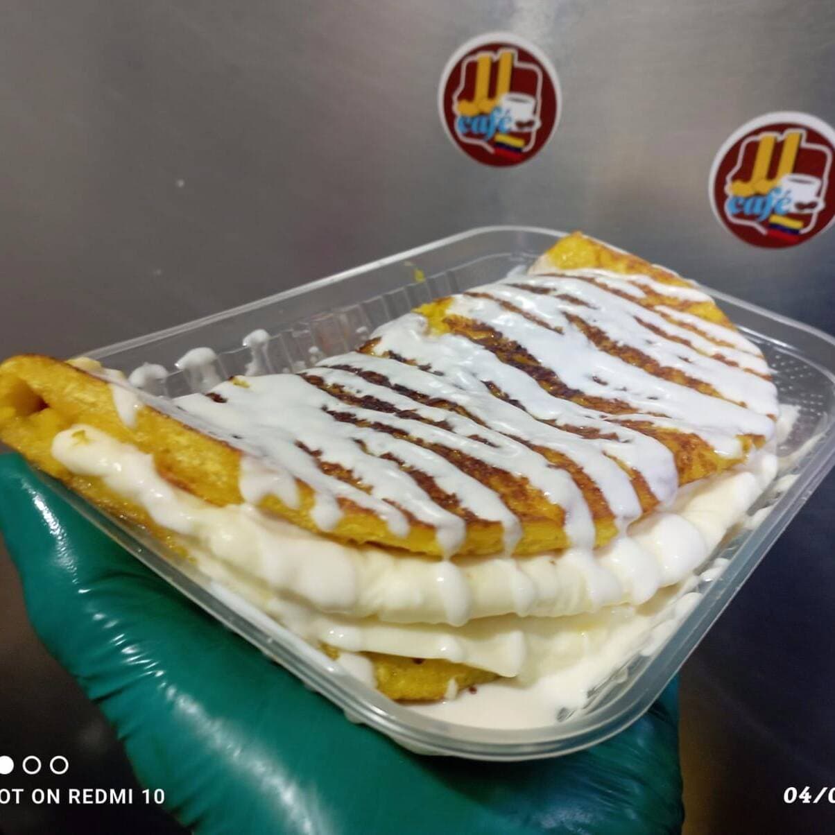 Cachapa Doble Queso de Mano