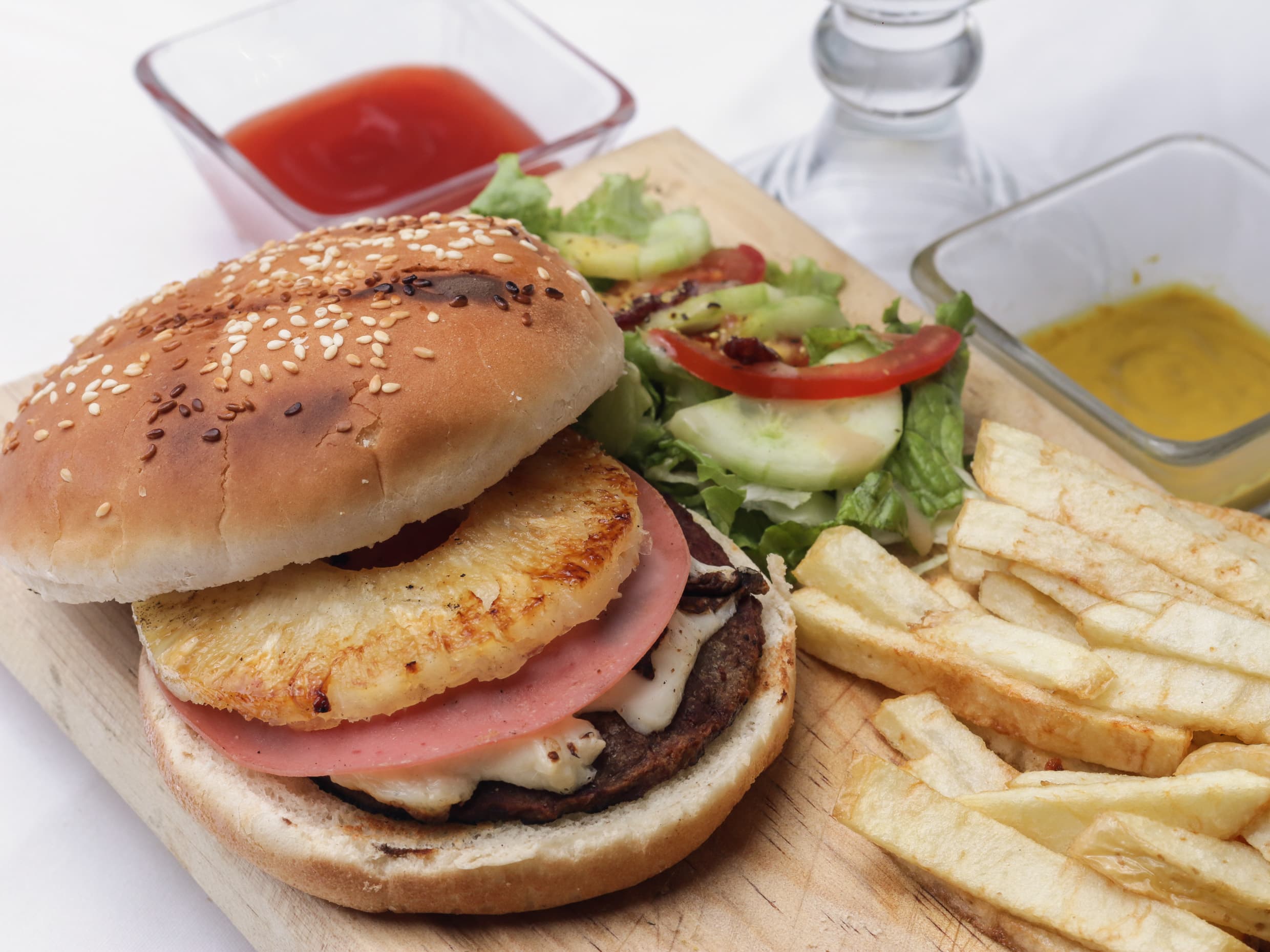 Hamburguesa Hawaiana