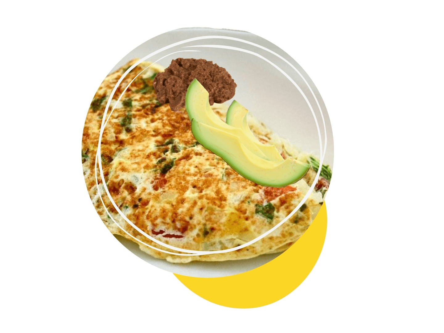 Omelette a la mexicana