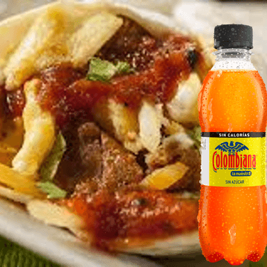 Combo Burrito de Cerdo BBQ