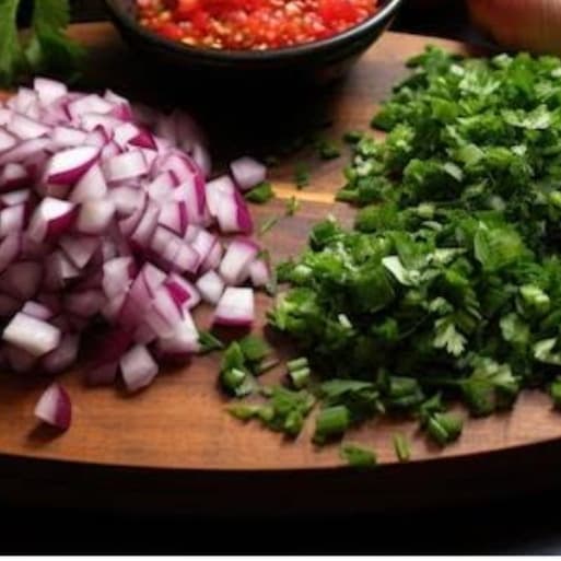 Cebolla y Cilantro