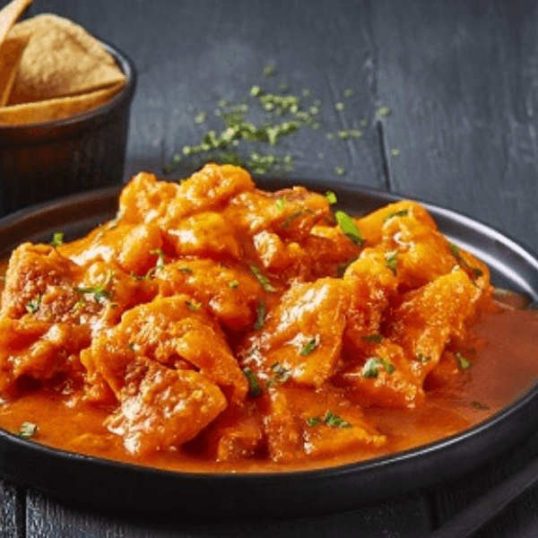 chicharron en salsa roja