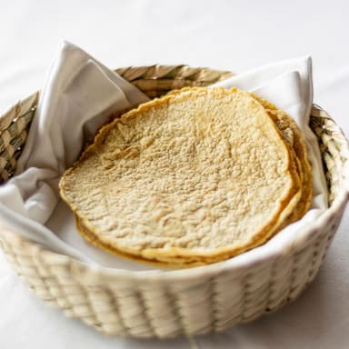 Tortillas hechas a mano (4 pzas.)