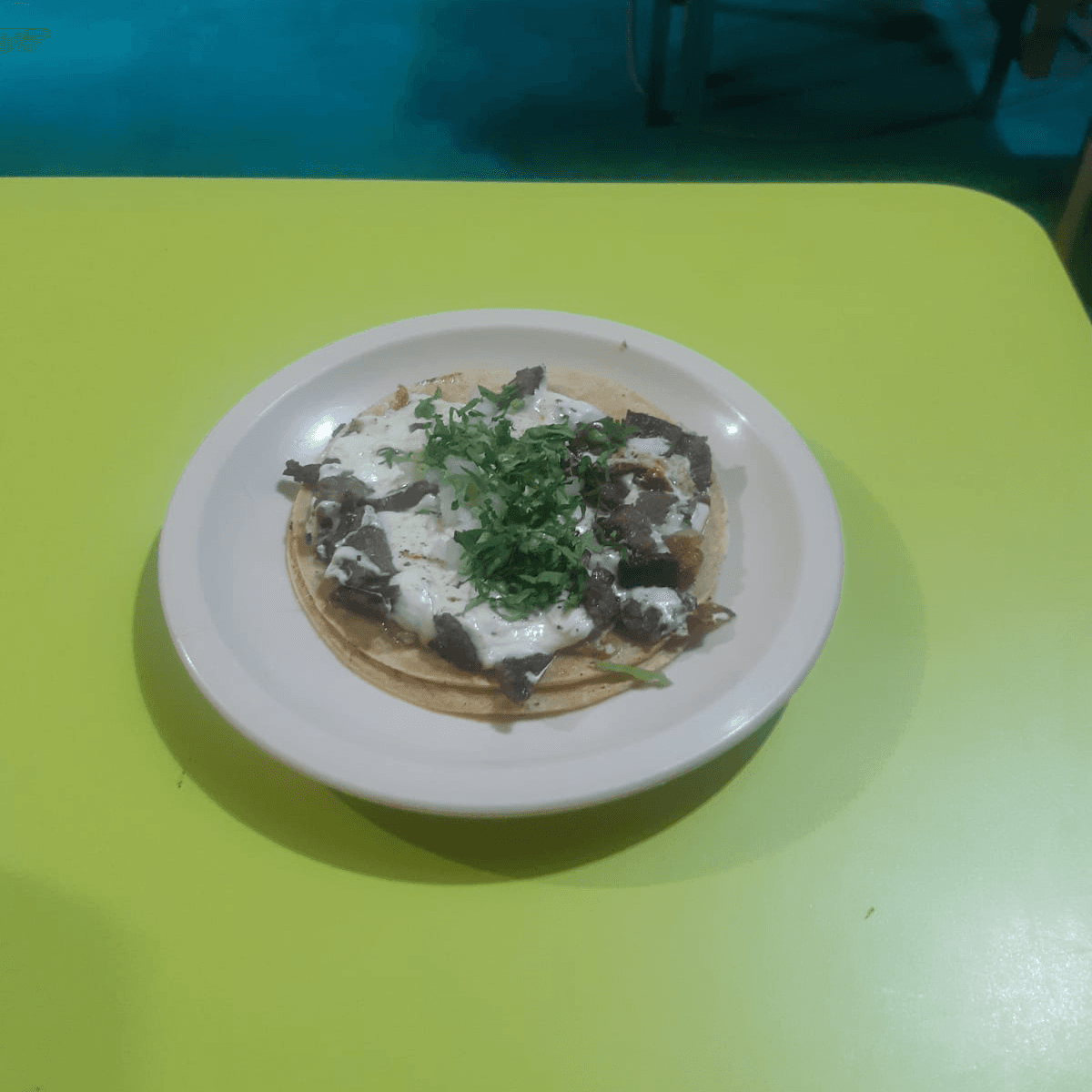Taco de Suadero con Quesillo