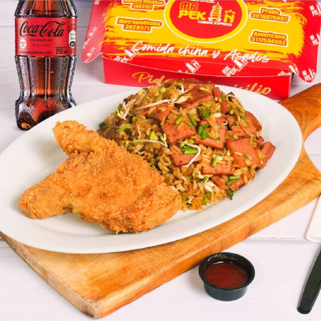 Combo Arroz Valenciana Personal + Bebida Gratis