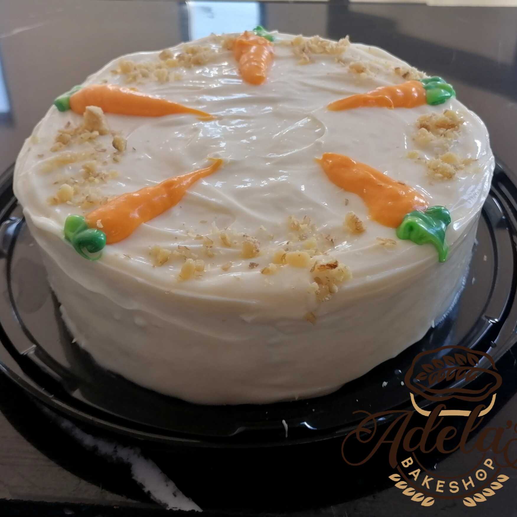 Rebanada de Pastel de Zanahoria