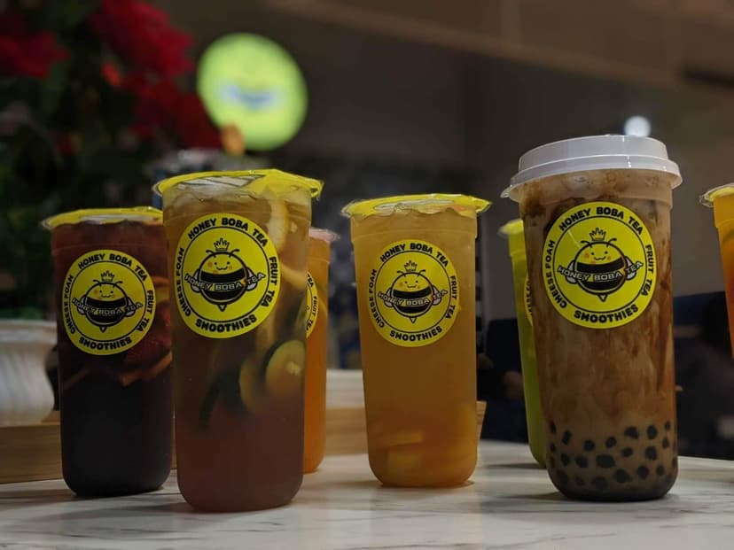 HONEY BOBA TEA