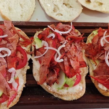 Torta de Pierna Española