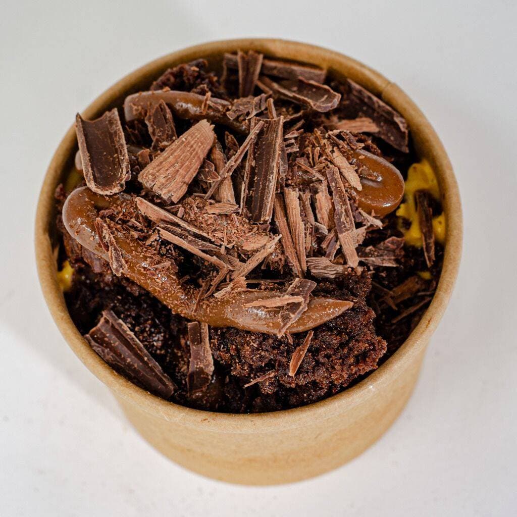 Brownie Helado de Chocolate Cuchareable