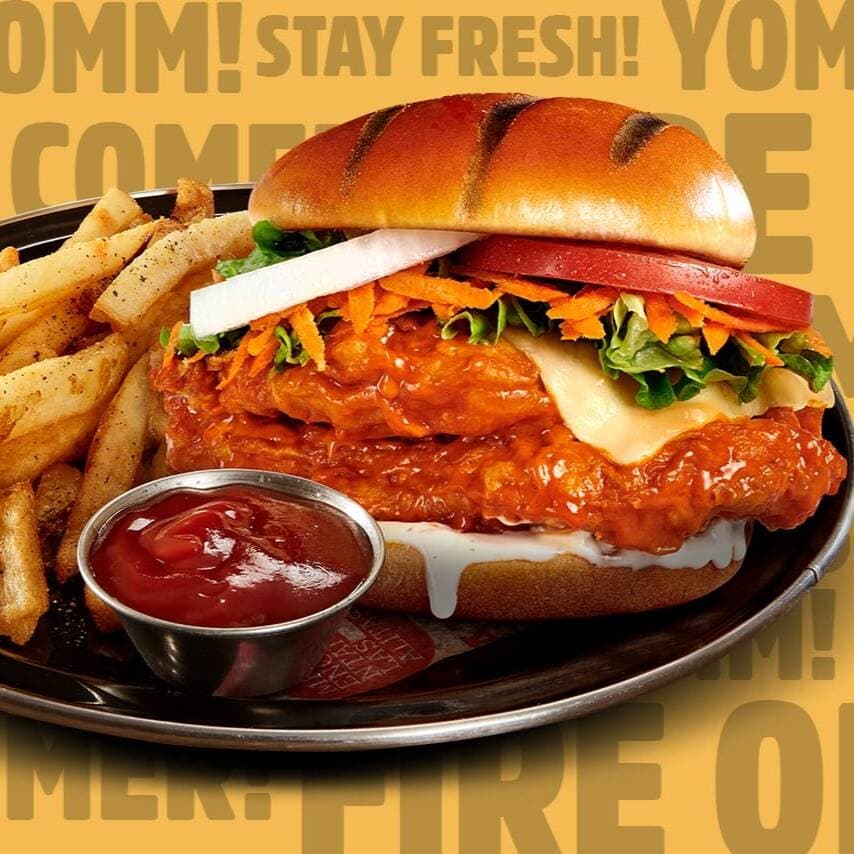 Búfalo Wings Sándwich
