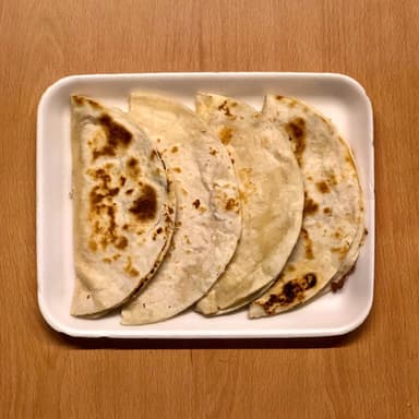 QUESADILLAS DE HARINA SENCILLAS