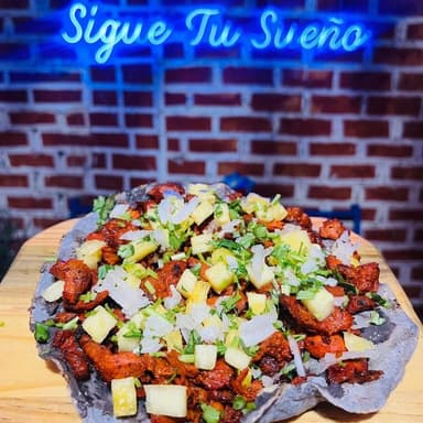 Tostada con 1 Carne