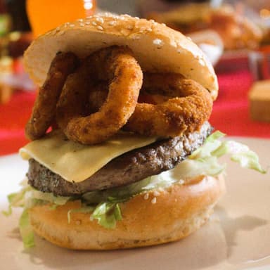 Hamburguesa BBQ
