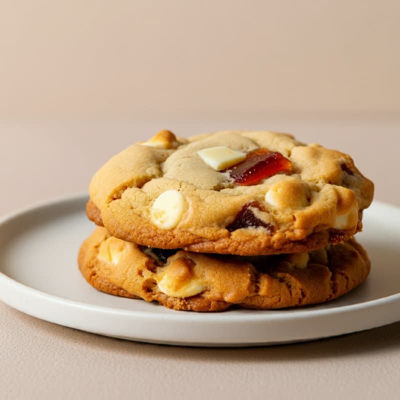 Galleta de Chocolate Blanco y Bocadillo