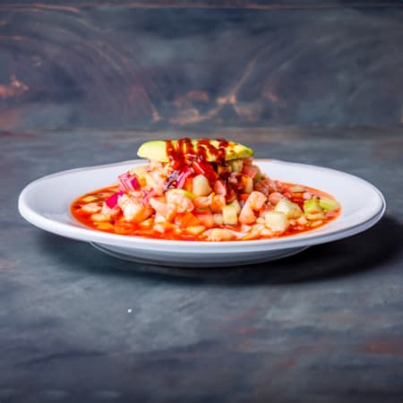 Ceviche de Camarón Cocido