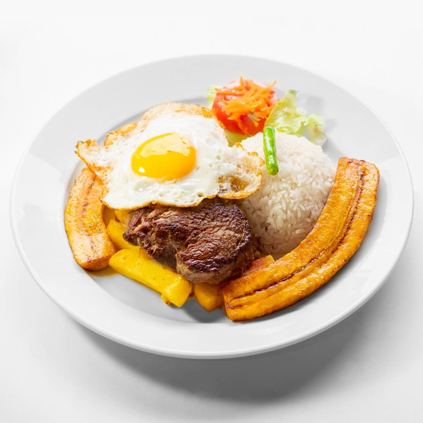 Bistec a lo pobre