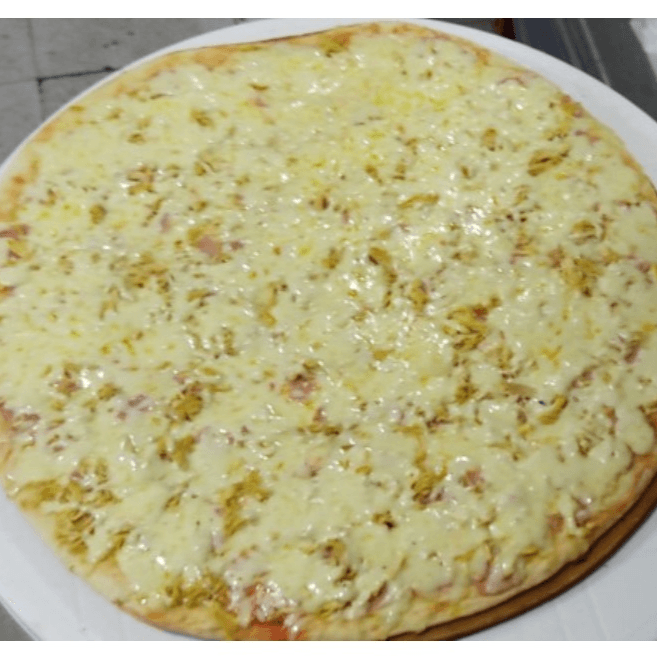 Pizza Jamón y Pollo Porción