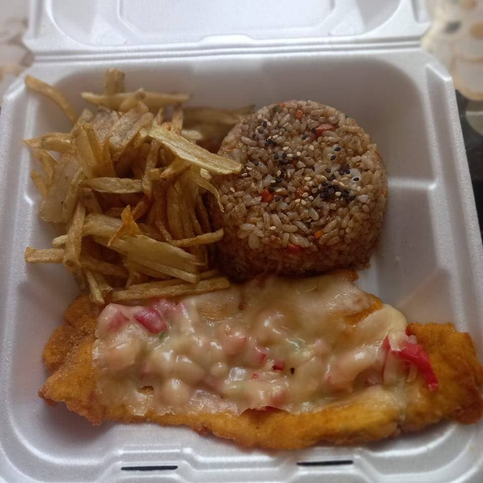 Milanesa de Pollo a la Mexicana