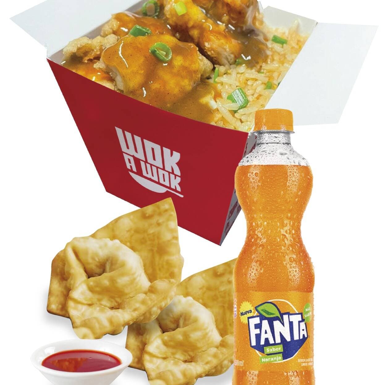 COMBO CHIJAUKAY BOX+WANTANES Y GASEOSA