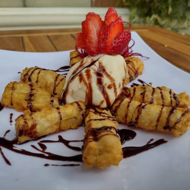 Platanos Al Tempura