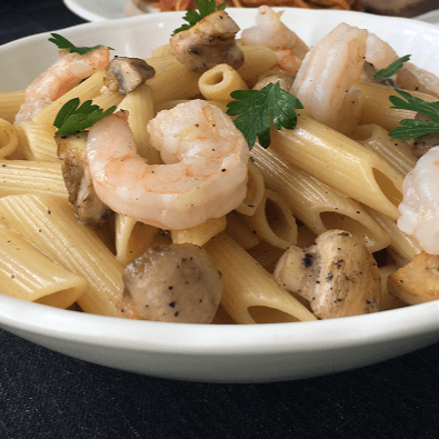 Gamberetti E Funghi
