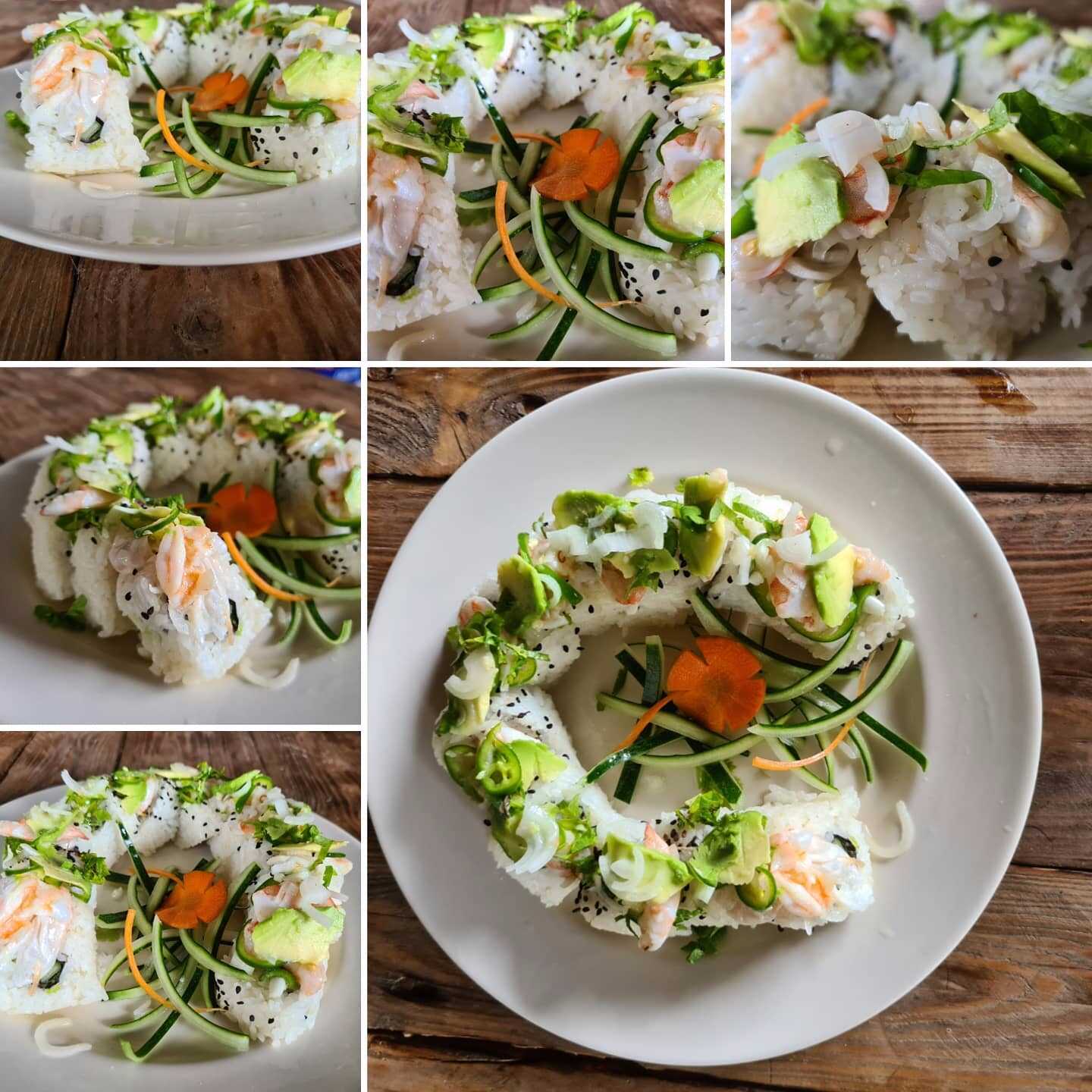 Sushi Aguachile Roll