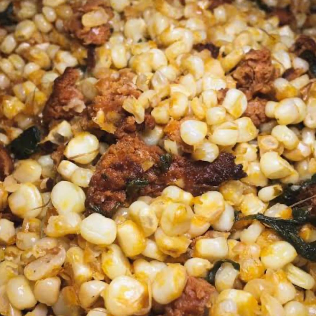 Esquite con Longaniza